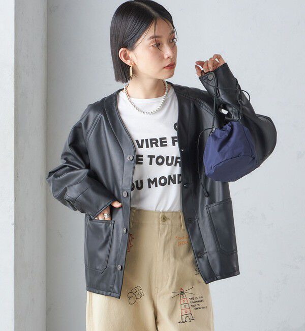SHIPS for women「【SHIPS別注】WHITE FIELD: LE エンジニア ジャケット」|ノーカラージャケット|