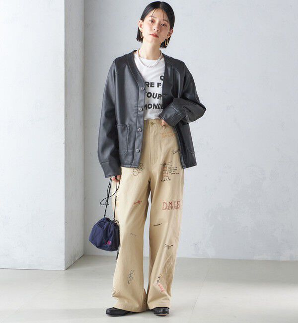 SHIPS for women「【SHIPS別注】WHITE FIELD: LE エンジニア ジャケット」|ノーカラージャケット|