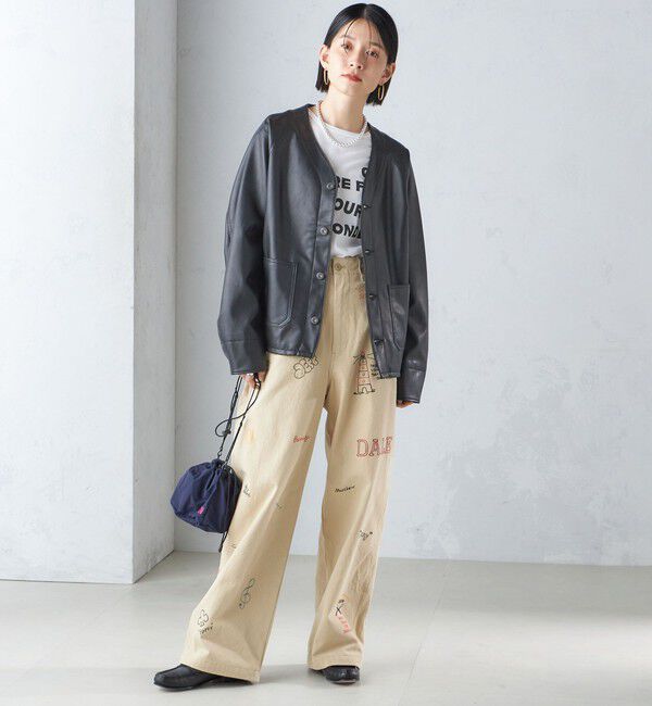 SHIPS for women「【SHIPS別注】WHITE FIELD: LE エンジニア ジャケット」|ノーカラージャケット|