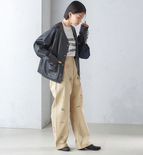 SHIPS for women「【SHIPS別注】WHITE FIELD: LE エンジニア ジャケット」|ノーカラージャケット|