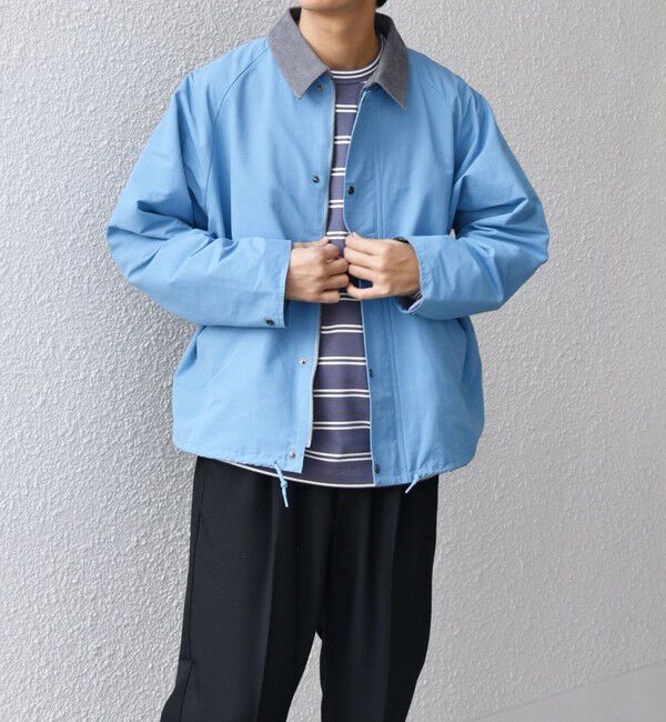 SHIPS any「【SHIPS any 別注】Bollington: ショート ハンティングジャケット 25SS◇」|ブルゾン・スタジャン|