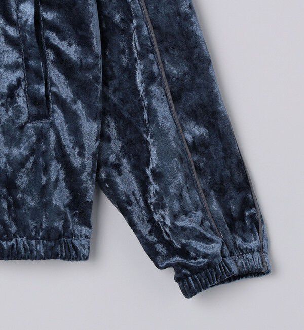 SHIPS「City Ambient Products: クラッシュベロアトラックジャケット(セットアップ対応)」|テーラードジャケット|