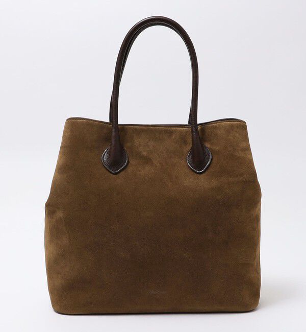 SHIPS「【SHIPS別注】BOLDRINI: スエード トートバッグ」|トートバッグ|ブラウン系