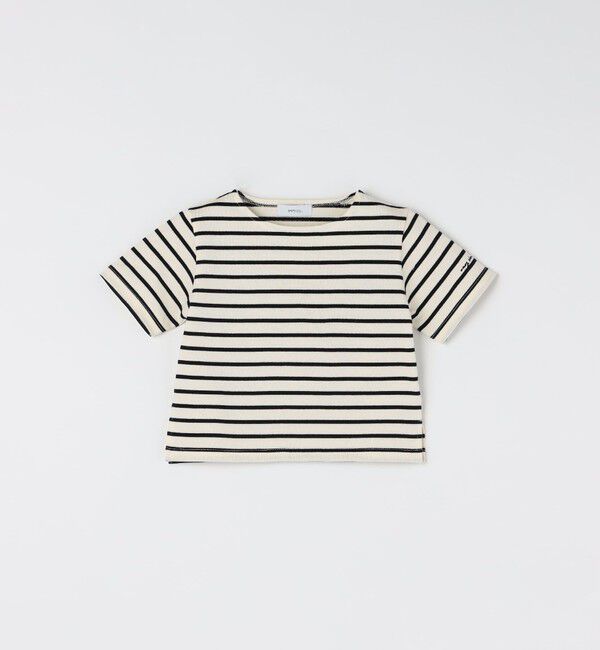 SHIPS any「SHIPS any:  マリンボーダー ボートネック Tシャツ<KIDS>」|Tシャツ・カットソー|