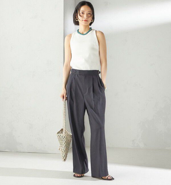 SHIPS for women「アメリカン スリーブ リブ タンクトップ」|タンクトップ|