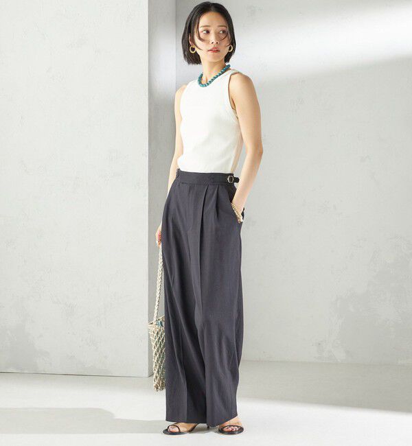 SHIPS for women「アメリカン スリーブ リブ タンクトップ」|タンクトップ|