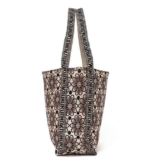 SHIPS for women「【SHIPS別注】UHURU:ロゴ ハンドル ジャカード トート」|トートバッグ|