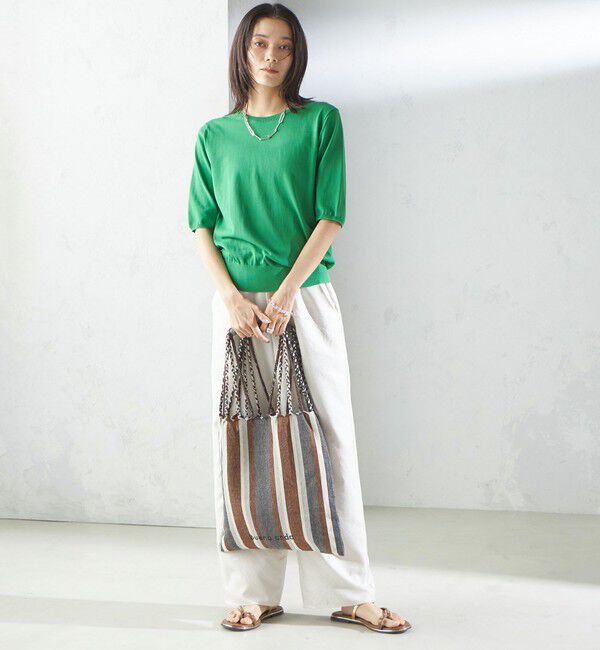 SHIPS for women「RAMESHWARI: ハンモック バッグ」|トートバッグ|