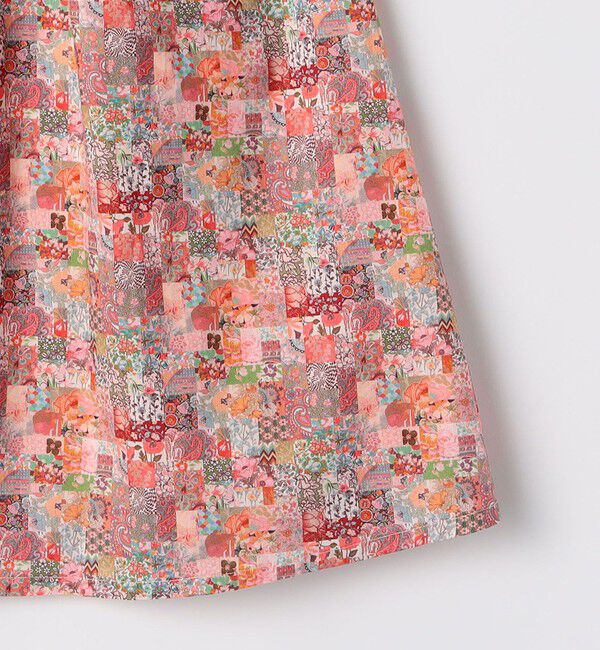 SHIPS KIDS「SHIPS KIDS:100～130cm / リバティ ノースリーブ ワンピース」|ワンピース|