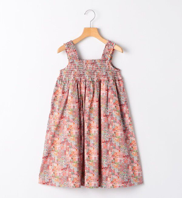 SHIPS KIDS「SHIPS KIDS:100～130cm / リバティ ノースリーブ ワンピース」|ワンピース|