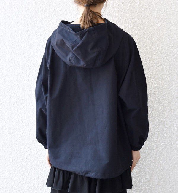 SHIPS any「SHIPS any: ハーフジップ ビッグ アノラック パーカー」|ブルゾン・スタジャン|