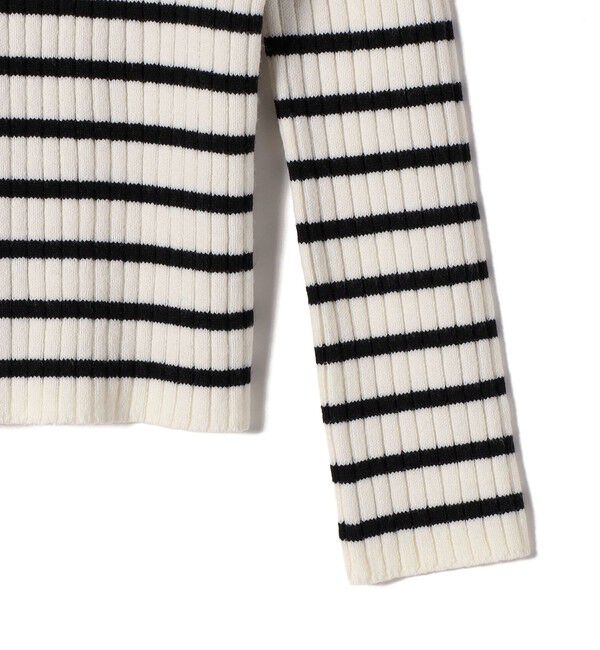 SHIPS Colors 「SHIPS Colors:〈手洗い可能〉ジップ ビスチェ &times; ボーダー ニット セット◇」|ニット・セーター|