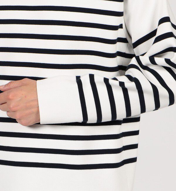 TOMORROWLAND MENS「TOMORROWLAND TRICOT スビンコットン ニットバスクシャツ」|ニット・セーター|