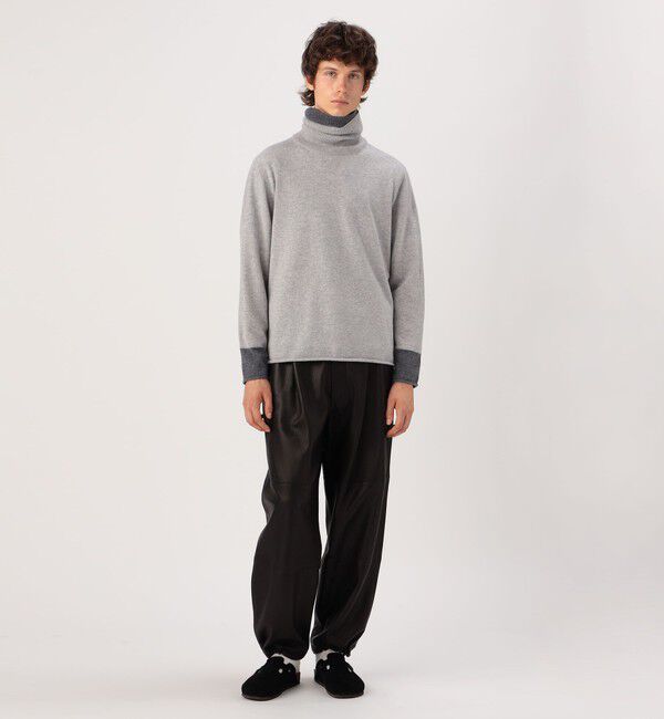 GALERIE VIE「ゴートレザー ストレートパンツ」|その他|