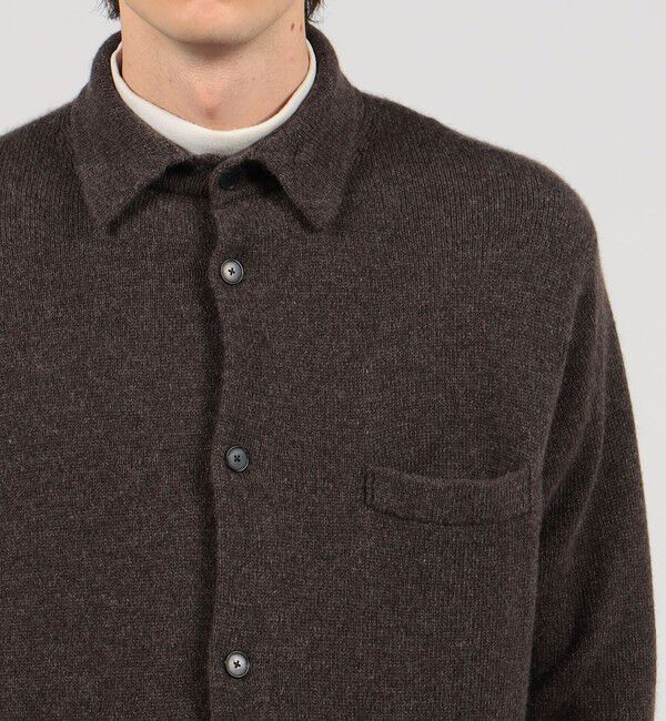 TOMORROWLAND MENS「7ゲージカシミヤ ニットブルゾン」|ニット・セーター|