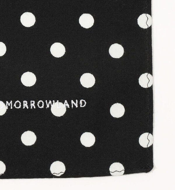 TOMORROWLAND GOODS「TOMORROWLAND コットン ドットハンカチ」|ハンカチ|