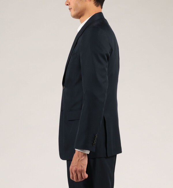 TOMORROWLAND MENS「シルクツイル シングル2Bジャケット」|テーラードジャケット|
