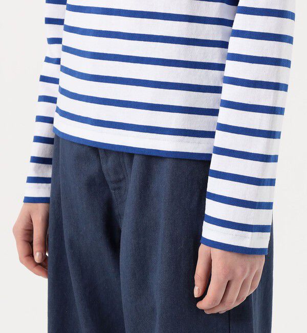 TOMORROWLAND BUYING WEAR「LE MINOR ボートネックストライププルオーバー」|Tシャツ・カットソー|