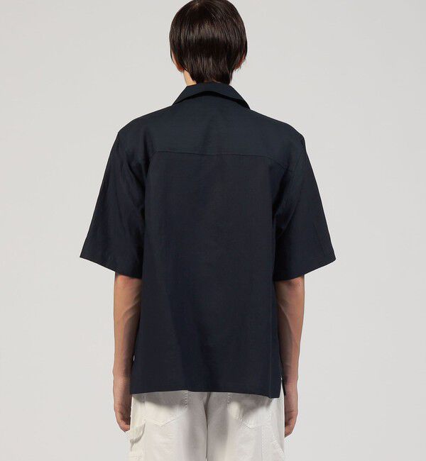 TOMORROWLAND MENS「リネン オープンカラーシャツ」|シャツ・ブラウス|
