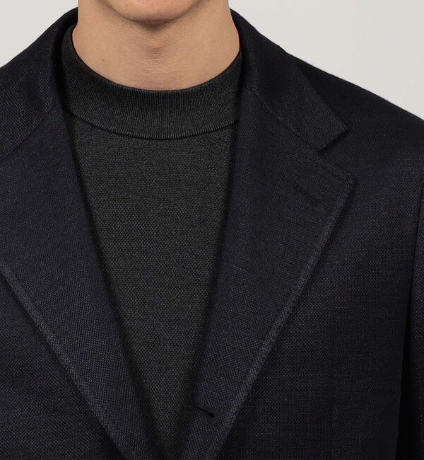 TOMORROWLAND MENS「ラミーメッシュ シングルブレステッド3Bジャケット」|テーラードジャケット|