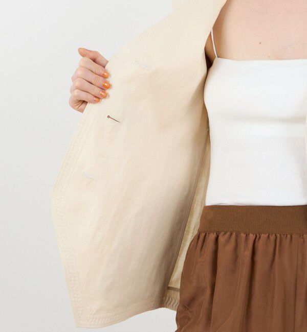 DES PRES「ヘンプツイル ジレ」|ベスト・ジレ|