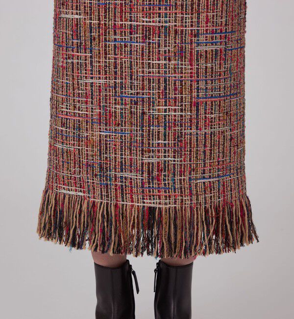 MACPHEE「マルチツイード Iラインスカート」|スカート|