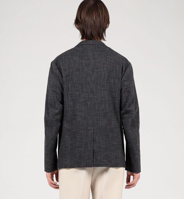 TOMORROWLAND MENS「ウールシルクナイロン シングルブレステッド 2Bジャケット CARLO BARBERA」|テーラードジャケット|