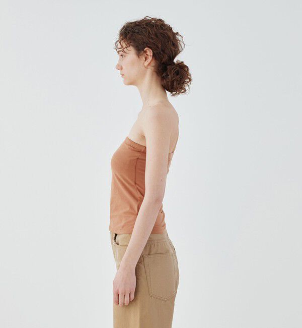 GALERIE VIE「スビンコットン ベアトップ」|Tシャツ・カットソー|