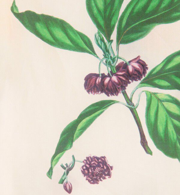 CABaN「CABaN コットン Green Showerプリント ハーフスリーブシャツ」|シャツ・ブラウス|