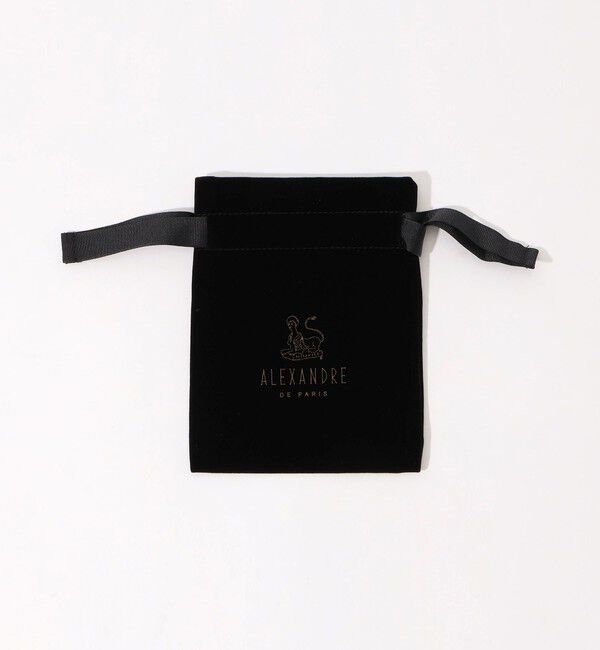 TOMORROWLAND GOODS「ALEXANDRE DE PARIS ベロアリボンポニー」|ヘアゴム・シュシュ|