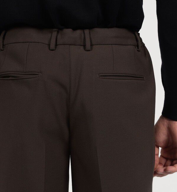 TOMORROWLAND MENS「ポリエステルウール イージースラックス OFF LIMITS V.B.CANONICO」|スラックス|