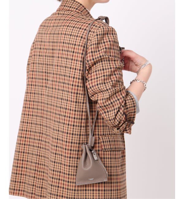  「【blancle/ ブランクレ】S.LETHER Minimini zip draw」|ショルダー・メッセンジャー|