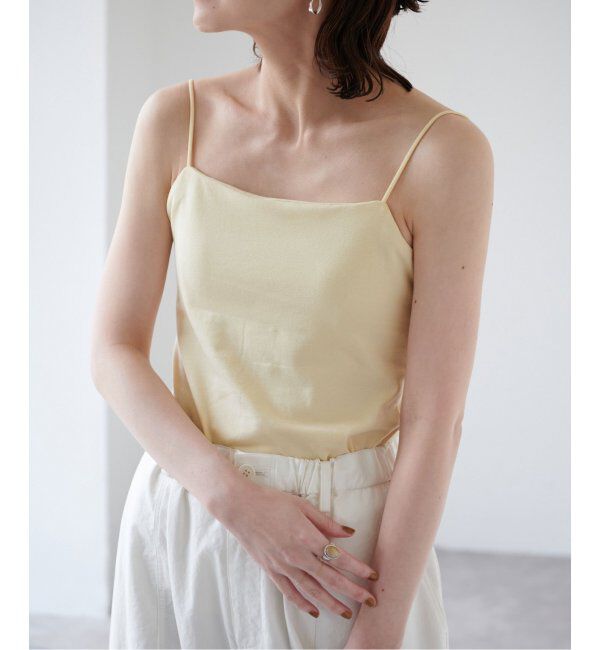EMILYWEEK「《追加》オーガニックコットン混 ストレッチブラキャミソール」|インナー|