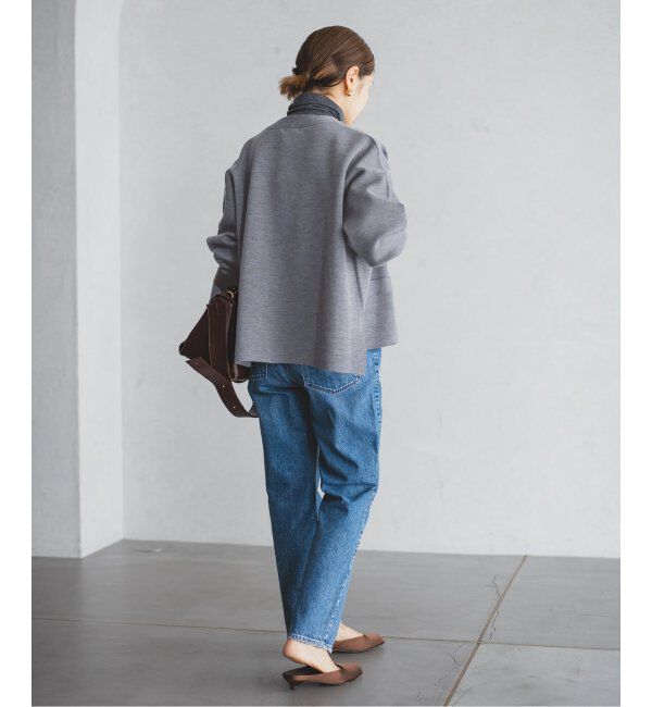 IENA「スーパーファインスムース ショートカーディガン」|カーディガン|