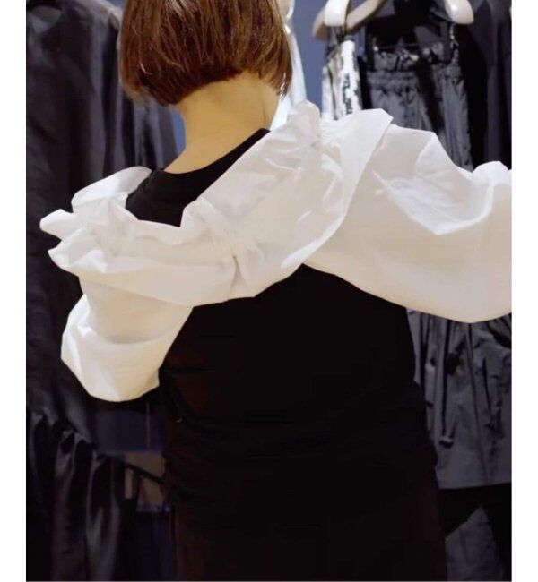 IENA LA BOUCLE「《追加》VIOLETTE ROOM/バイオレットルーム カラースリーブ2 VR231127」|シャツ・ブラウス|