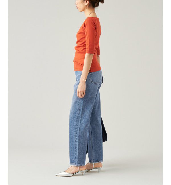 IENA LA BOUCLE「IENA LA BOUCLE コンパクトベアボートネックカットソー」|Tシャツ・カットソー|