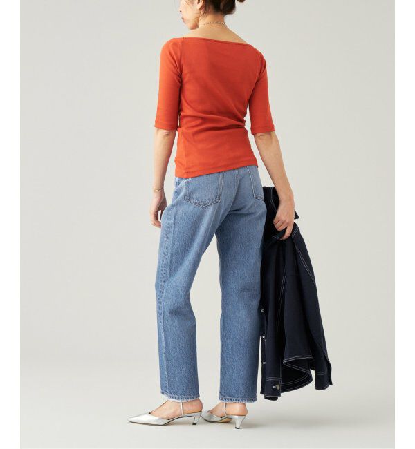 IENA LA BOUCLE「IENA LA BOUCLE コンパクトベアボートネックカットソー」|Tシャツ・カットソー|