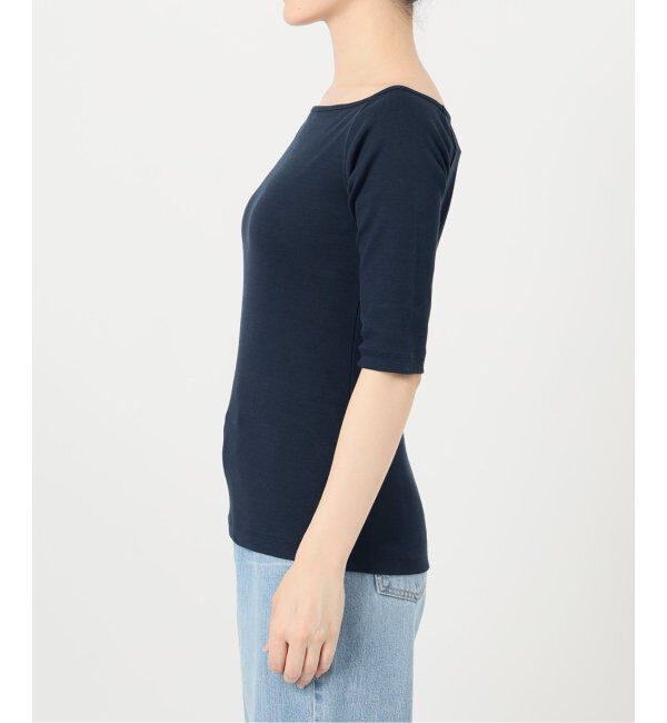 IENA LA BOUCLE「IENA LA BOUCLE コンパクトベアボートネックカットソー」|Tシャツ・カットソー|