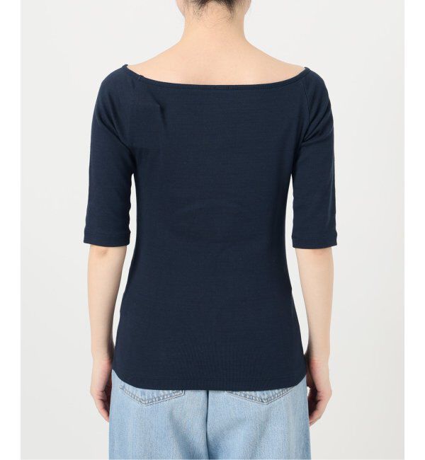 IENA LA BOUCLE「IENA LA BOUCLE コンパクトベアボートネックカットソー」|Tシャツ・カットソー|