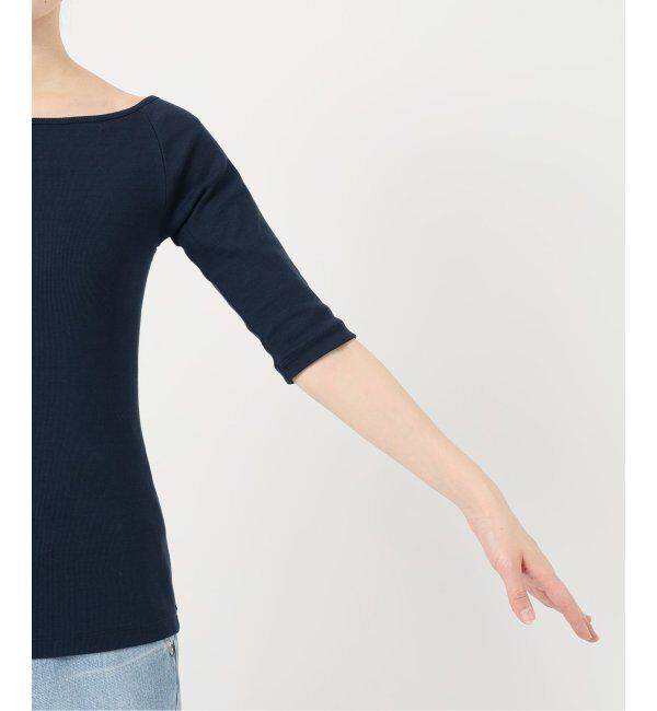 IENA LA BOUCLE「IENA LA BOUCLE コンパクトベアボートネックカットソー」|Tシャツ・カットソー|