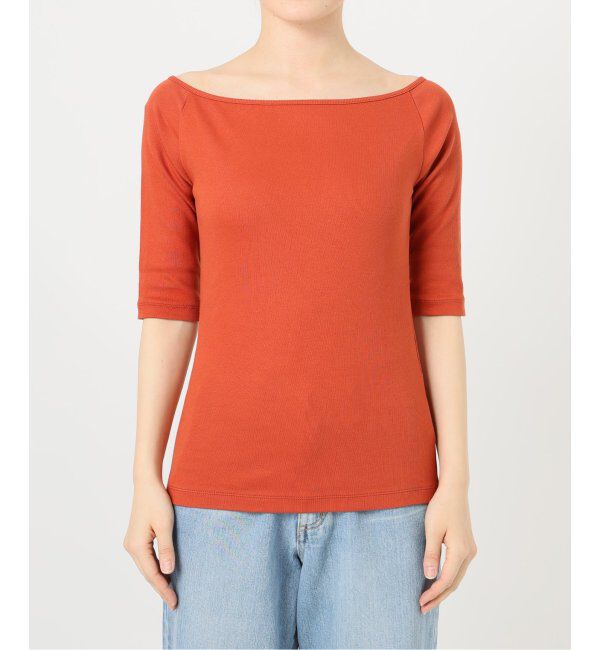 IENA LA BOUCLE「IENA LA BOUCLE コンパクトベアボートネックカットソー」|Tシャツ・カットソー|