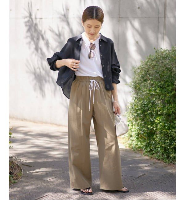 IENA「《追加》ラミーリヨセルショートシャツ」|シャツ・ブラウス|