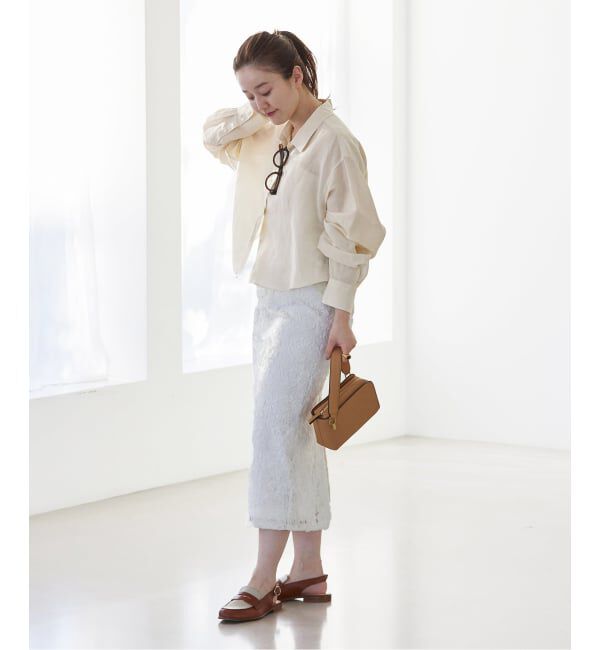 IENA「《追加》ラミーリヨセルショートシャツ」|シャツ・ブラウス|