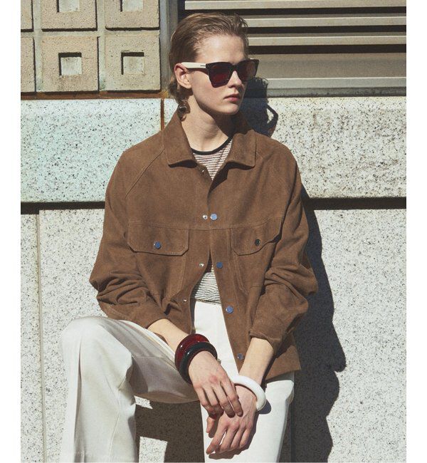 VERMEIL par iena「CINQUANTA チンクアンタ Blouson P560」|その他|グレーB