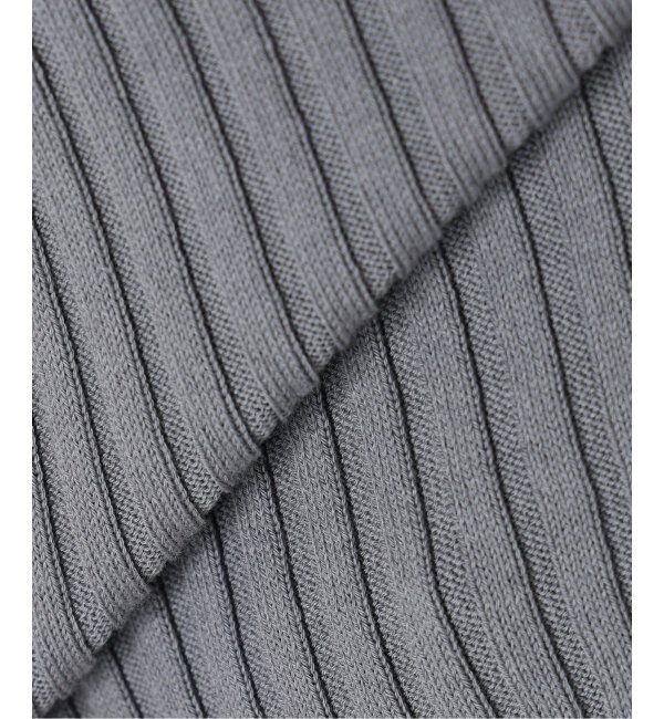 VERMEIL par iena「イタリア糸 RIB Vネックカーディガン」|カーディガン|