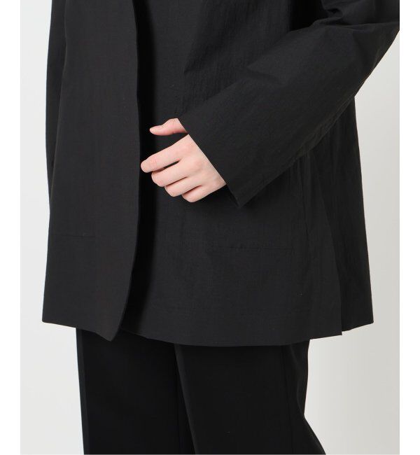 VERMEIL par iena「ドライコットンノーカラージャケット」|ノーカラージャケット|