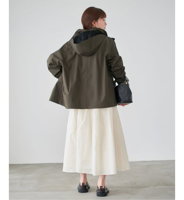 IENA「《一部カラーWEB限定》ボンディングフーデッドブルゾン」|その他|