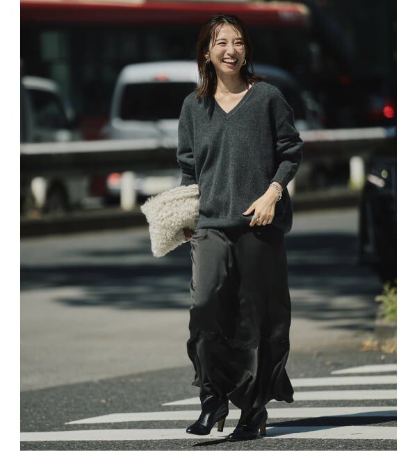 VERMEIL par iena「Cashmere100 Vネック knit」|ニット・セーター|