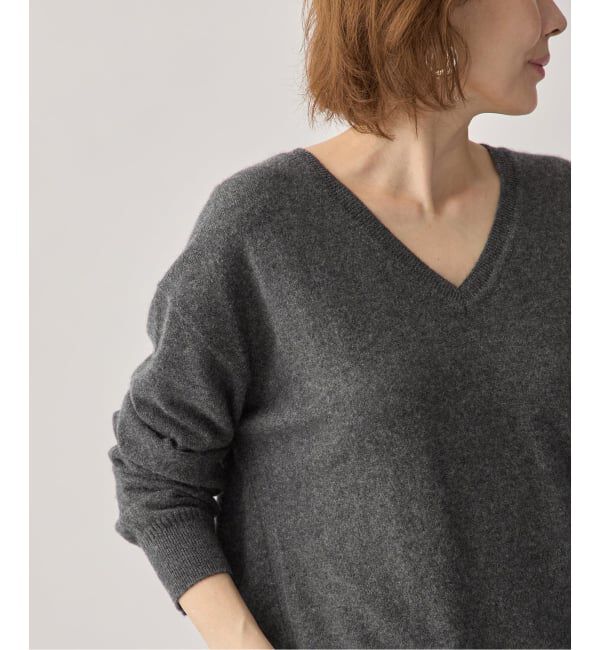 VERMEIL par iena「Cashmere100 Vネック knit」|ニット・セーター|
