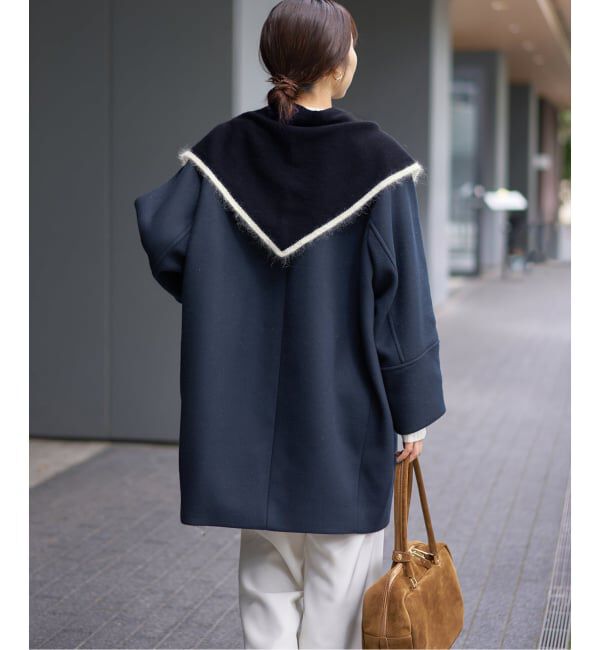 IENA「ASAUCE MELER/アソースメレ TRICOLOR SCARF スカーフ AM25FSC266」|バンダナ・スカーフ|